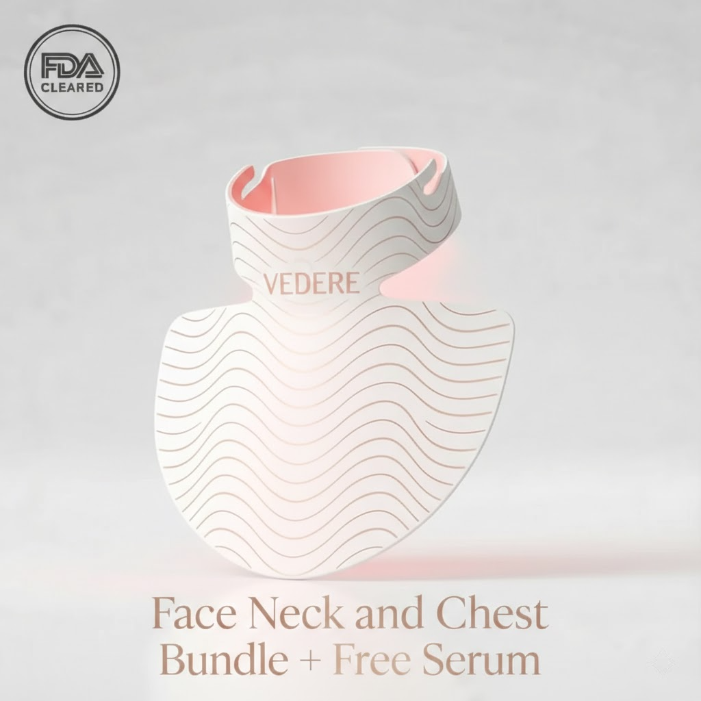 Vedere Red Light Neck & Chest